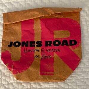 Jones Road Beauty 5.0 celebrating 5 Years Bag - bag only no products